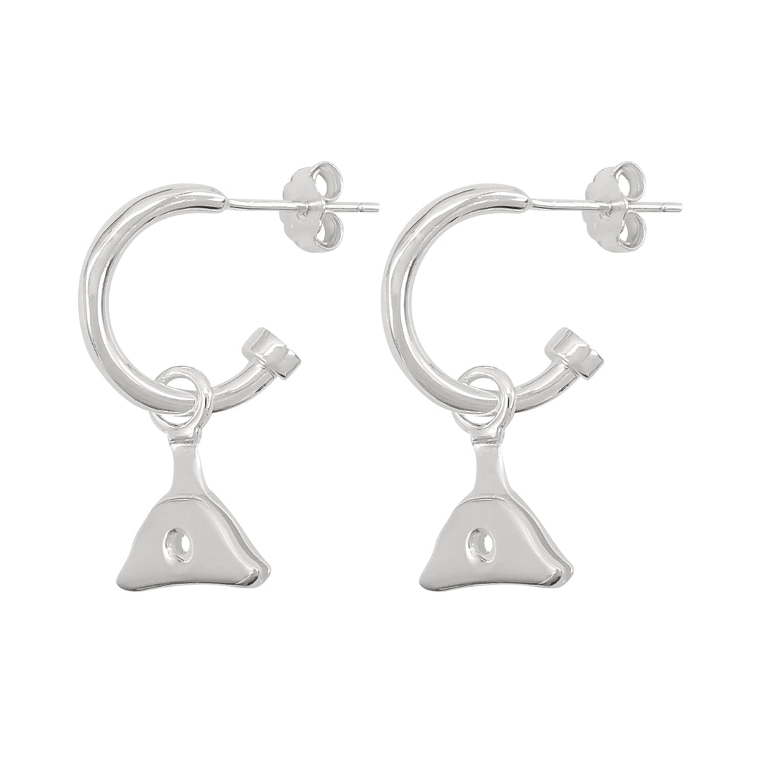 Whistle & Pop - High Country Whistle Hoops - Stg Silver
