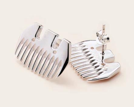 Whistle & Pop - Heritage Wool Comb Studs - 10mm