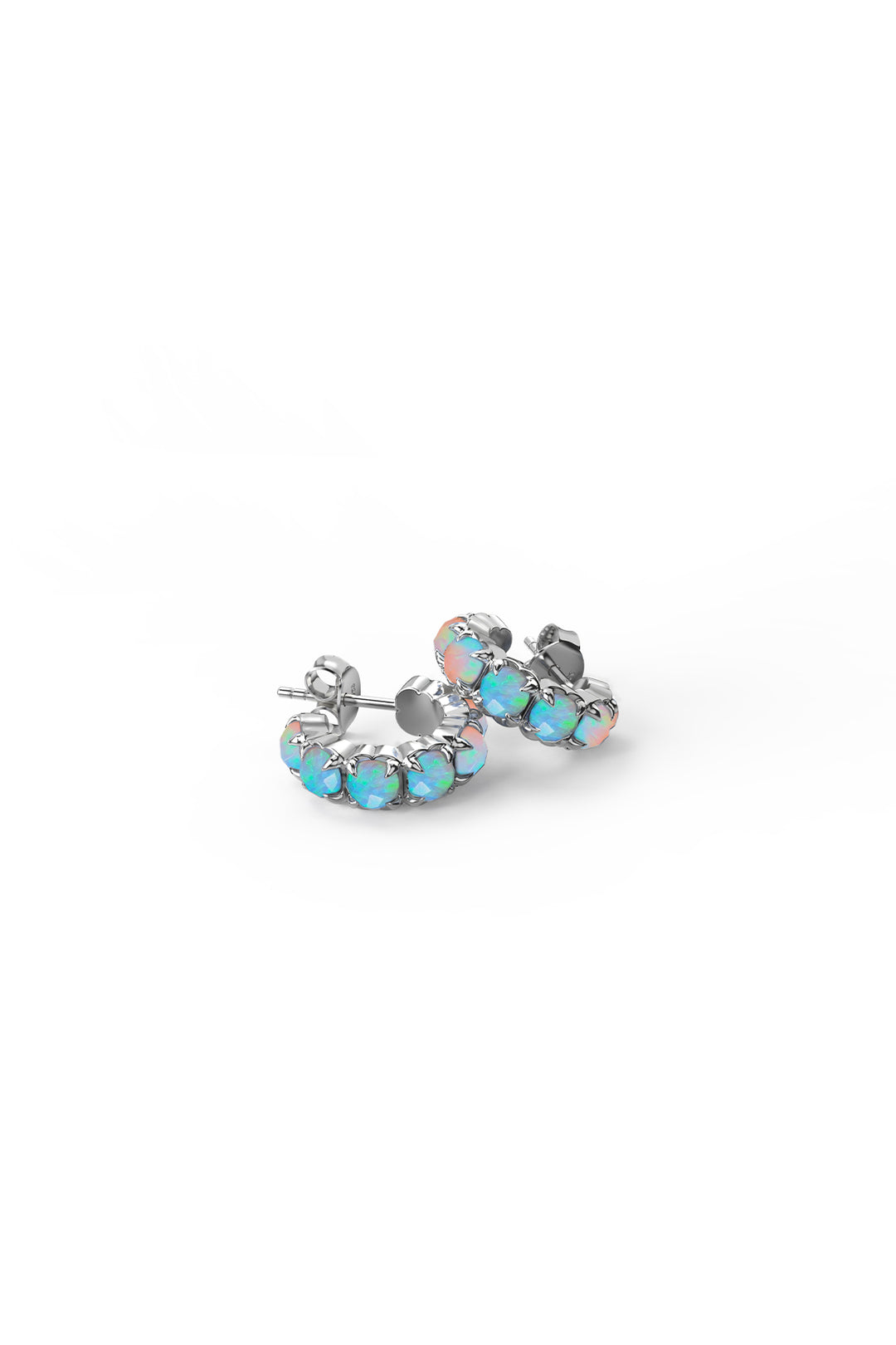 Stolen Girlfriends Club - Halo Cluster Earrings - Bello Opal