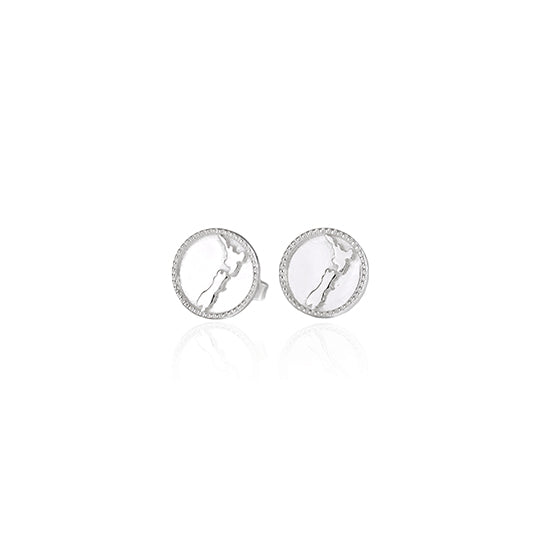 Evolve - NZ Map Coin Studs - (Cherished)