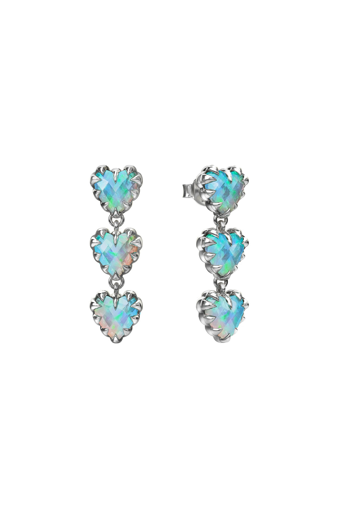 Stolen Girlfriends Club - Love Claw Drop Earring Bello Opal