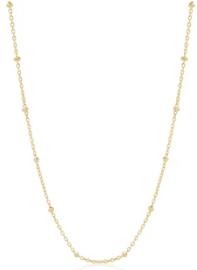 Caja Jewellery - Gold Plated Bobble Chain - 50cm