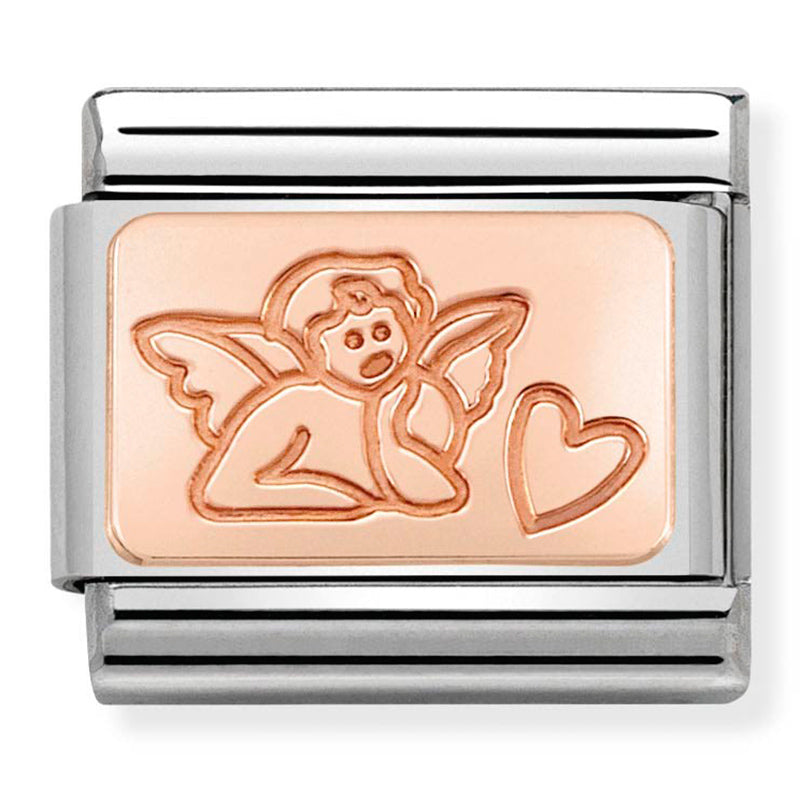 Nomination Rose Gold Angel Of Love Link