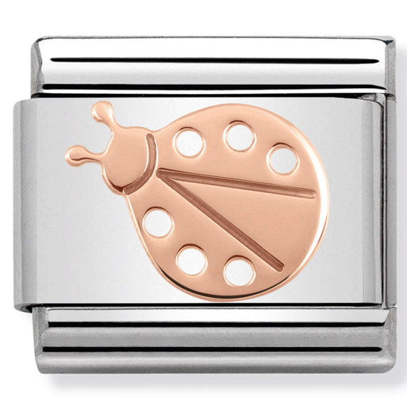 Nomination Rose Gold Lady Bug Link