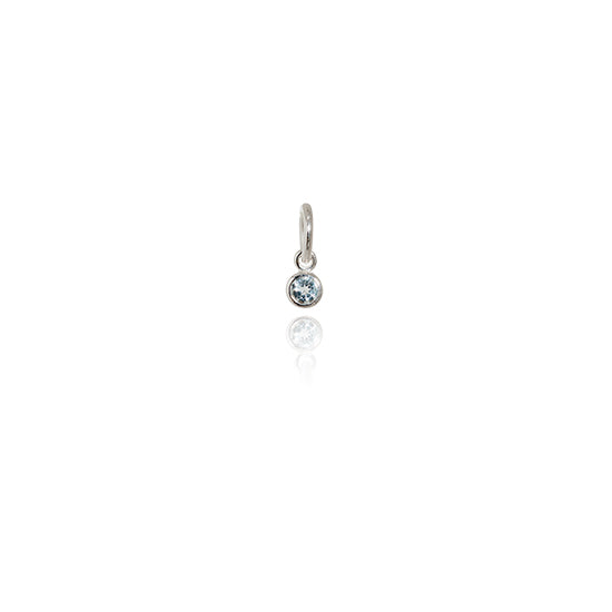 Evolve - March Pendant Charm - (Aquamarine)