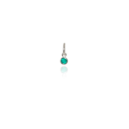 Evolve - May Pendant Charm - (Green Onyx)