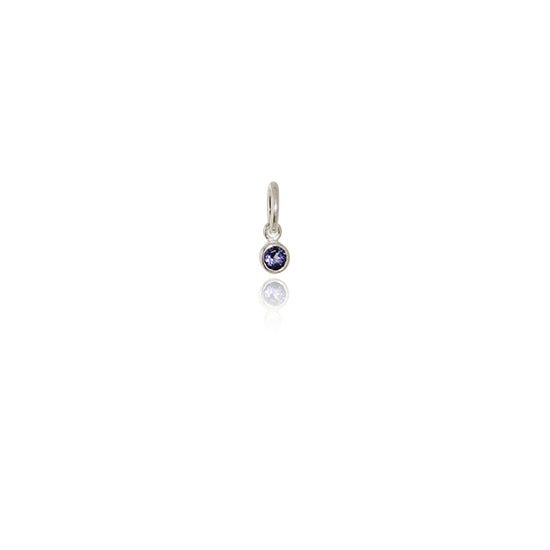 Evolve - September Pendant Charm - (Iolite)