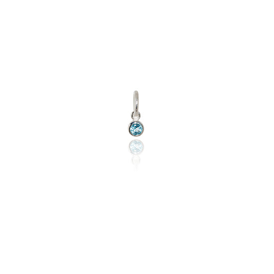 Evolve - December Pendant Charm - (Blue Topaz)