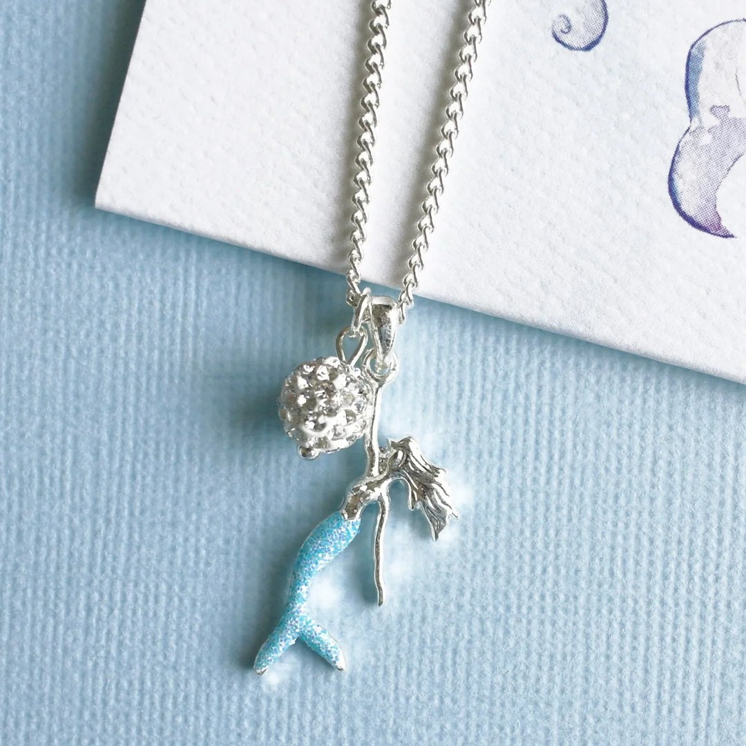 Lauren Hinkley - Blue Mermaid Necklace