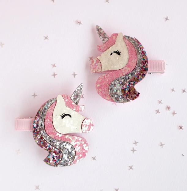 Lauren Hinkley - Celestial Unicorn Hair Clips