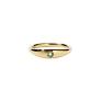 Meadowlark - Mini Claude Ring - 9ct Yg With Green Sapphire - Size 10