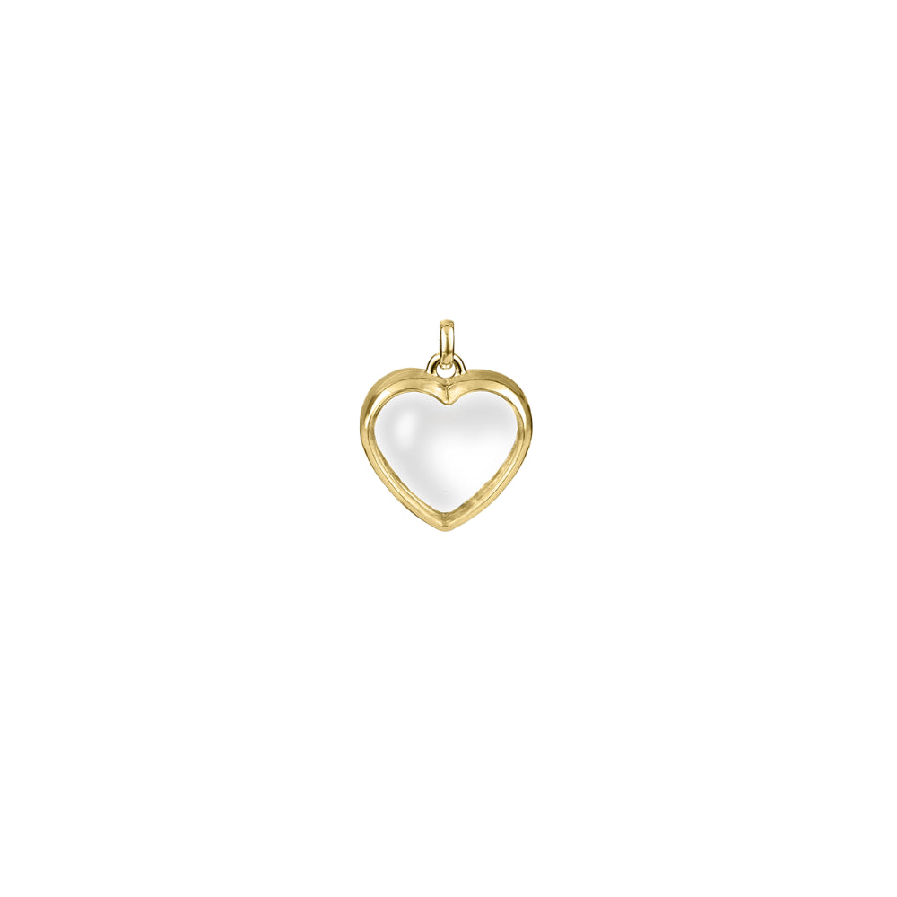 Stow - 9ct Yellow Gold Petite Heart Locket