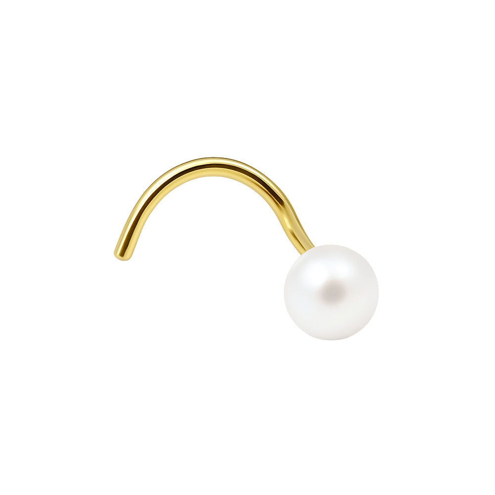 Cultured Pearl Nose Stud