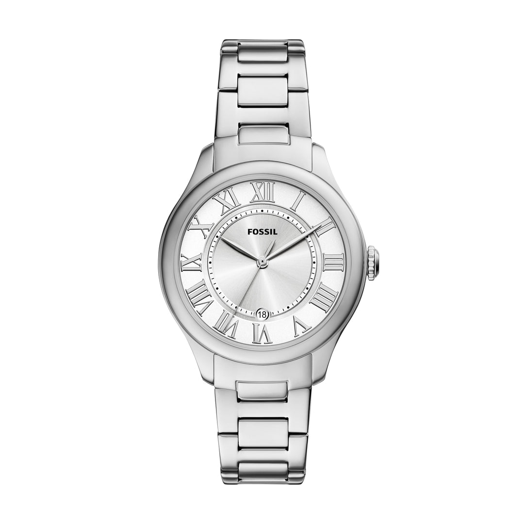 Fossil - Gilmore Three-Hand Date Stainless Steel Watch