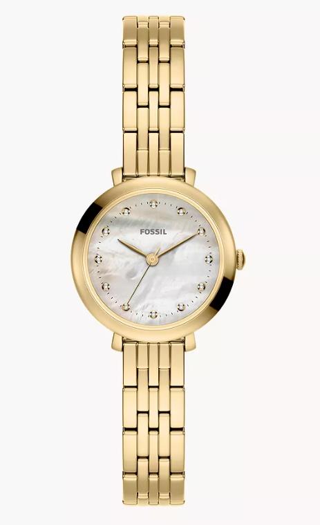 Fossil - Heidi Three-Hand Gold-Tone Stainless Steel Watch
