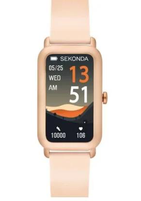 Sekonda - Track X LCD Display 26mm Unisex Watch Pink