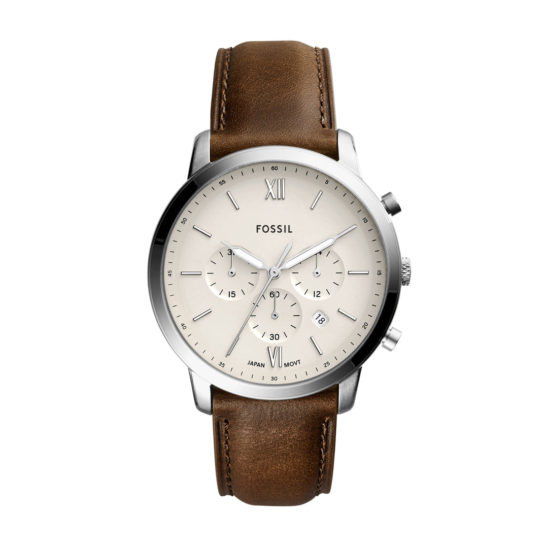 Fossil - Neutra Chronograph Brown Leather Watch