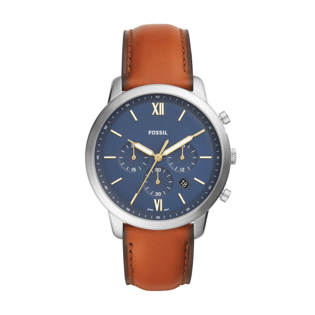 Fossil - Neutra Chronograph Brown Leather Watch