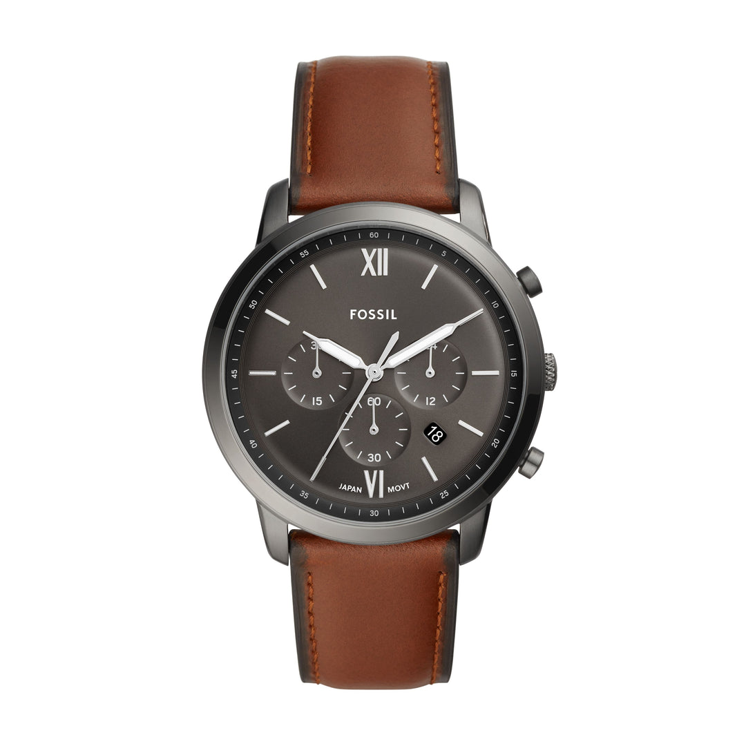 Fossil - Neutra Chronograph Amber Leather Watch