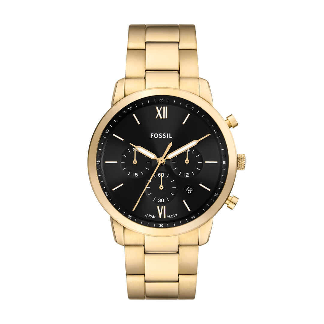 Fossil - Neutra Chronograph Gold-Tone Stainless Steel Watch