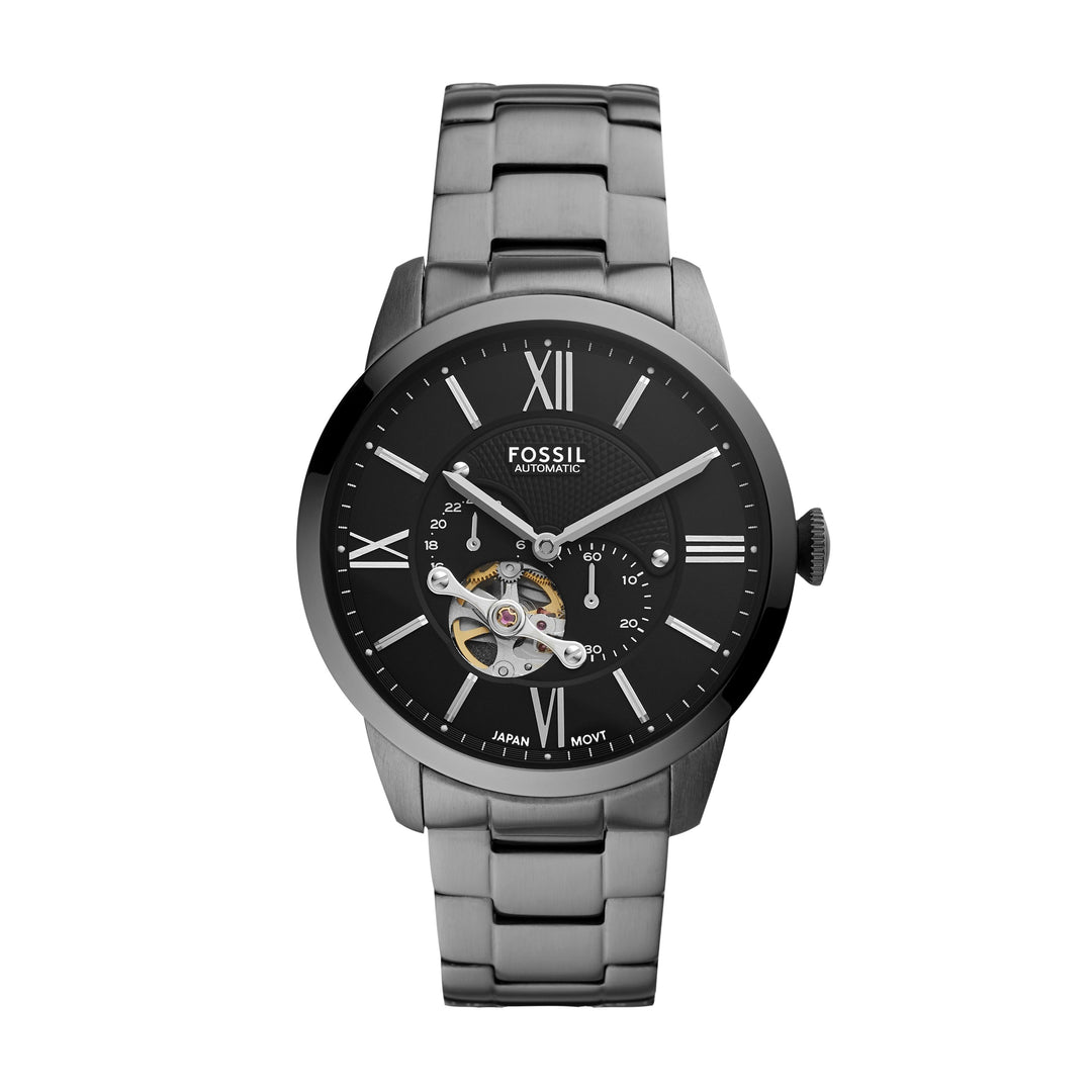 Fossil - Townsman Automatic Smoke Stainless Steel Watch