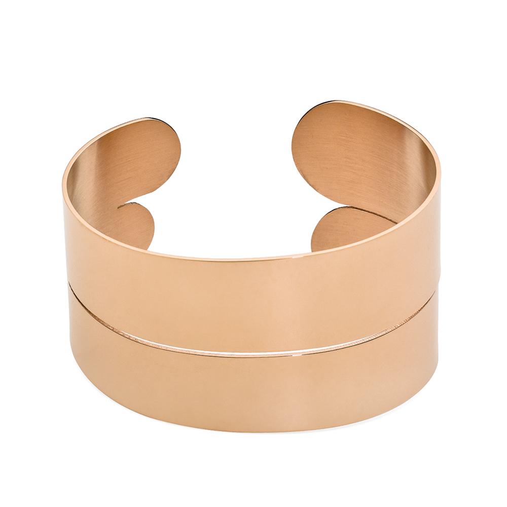 Qudo Vallata Bangle – Rose Gold