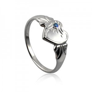 Birthstone Signet Ring - September