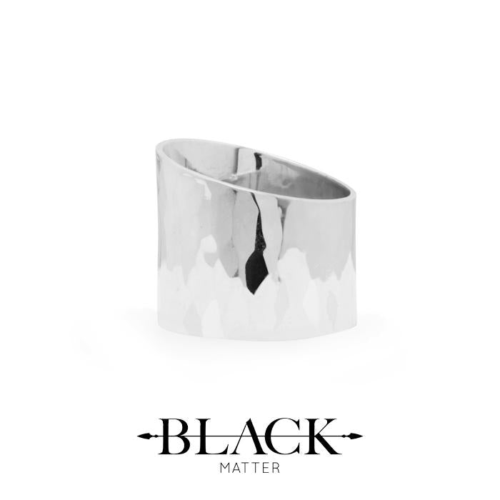 Black Matter - Statement Ring - Silver