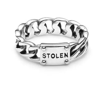 Stolen Girlfriends Club - Curb Ring Slim - Size M