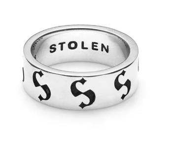 Stolen Girlfriends Club - S-Logo Imprint Band Narrow - Size P