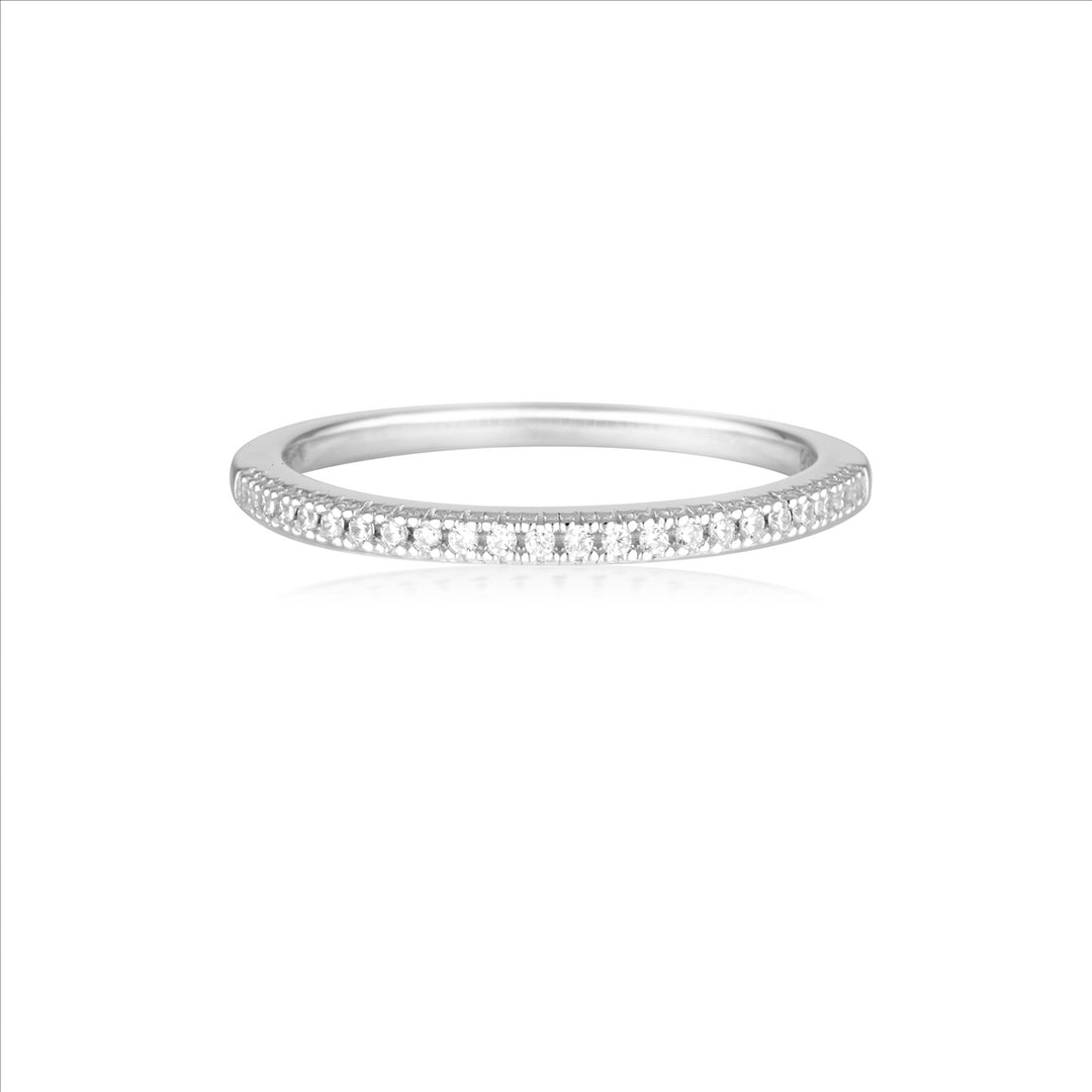 Georgini - Iconic Bridal Anne Band Silver - Size 6