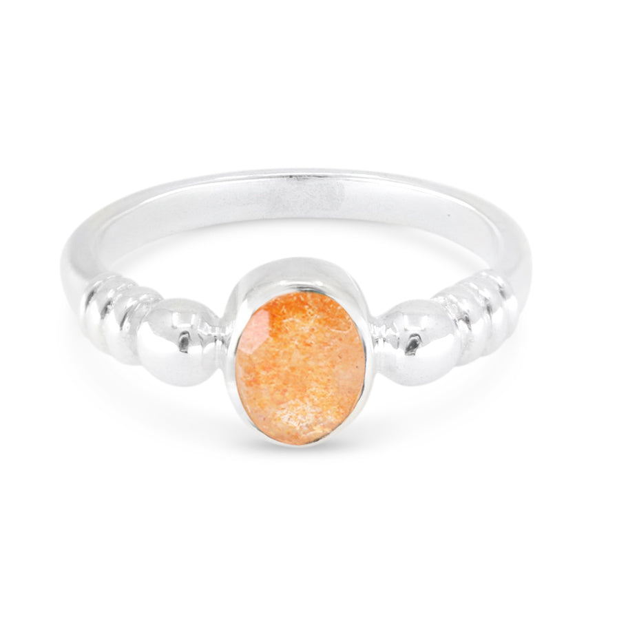 Tonimay - Harper Sunstone Silver Ring - Size 7