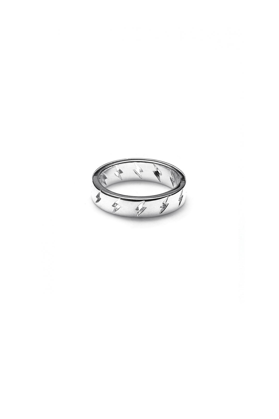 Stolen Girlfriends Club - Bolt Band Eternity Ring - Size N