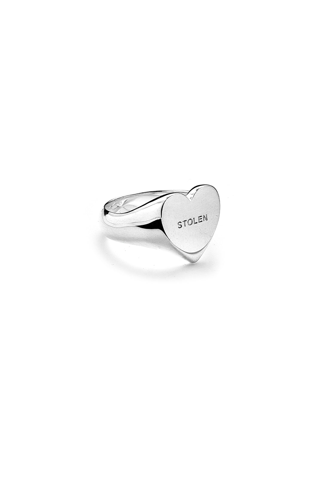 Stolen Girlfriends Club - Stolen Heart Signet Ring - Size Q