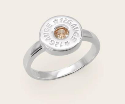 Whistle & Pop - Heritage 12 Gauge Ring Champagne - Size 52