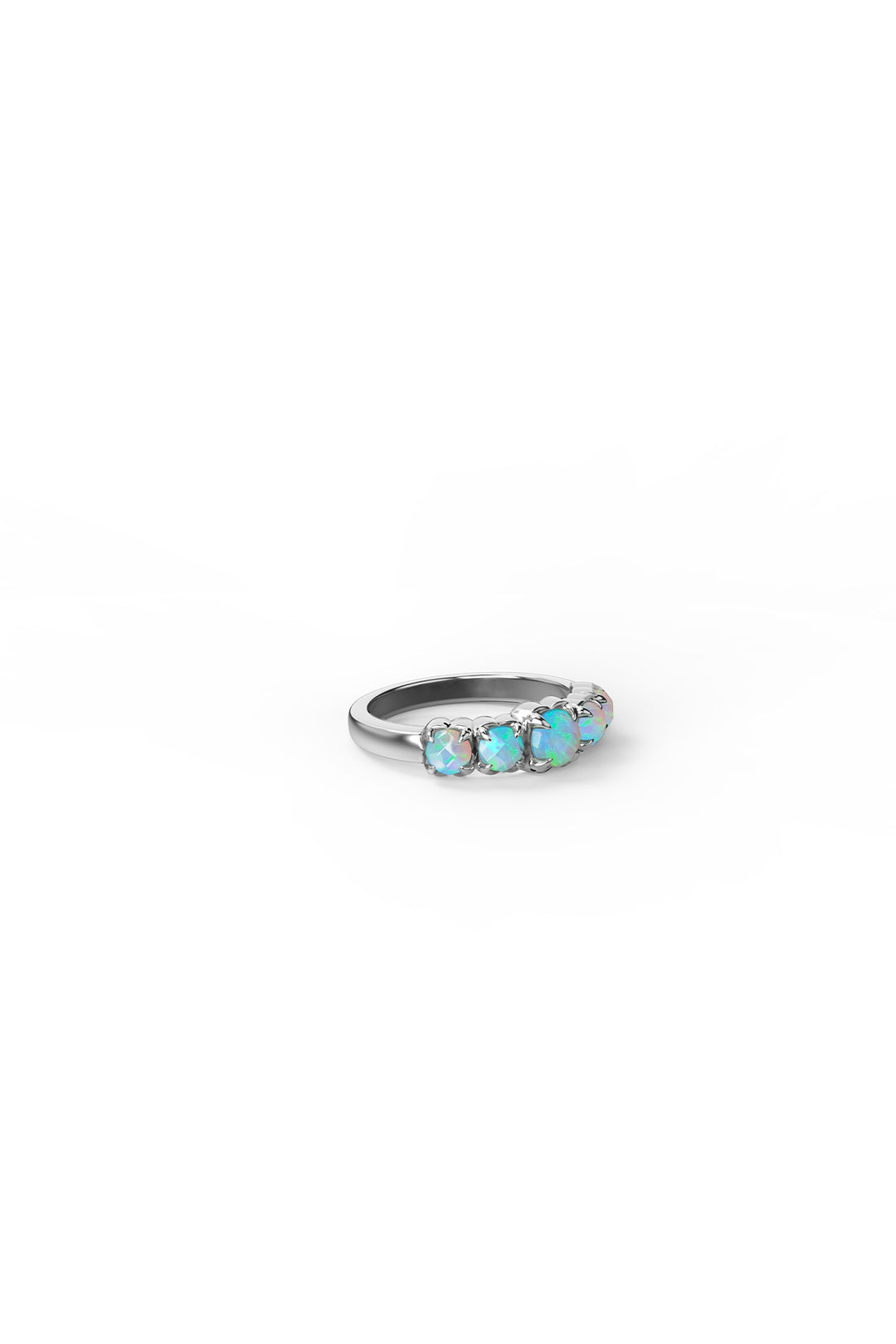 Stolen Girlfriends Club - Halo Cluster Ring - Bello Opal - Size S