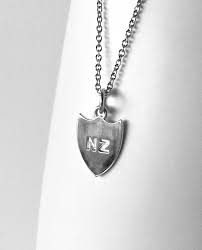 Lisa Hoskin NZ Shield Necklace