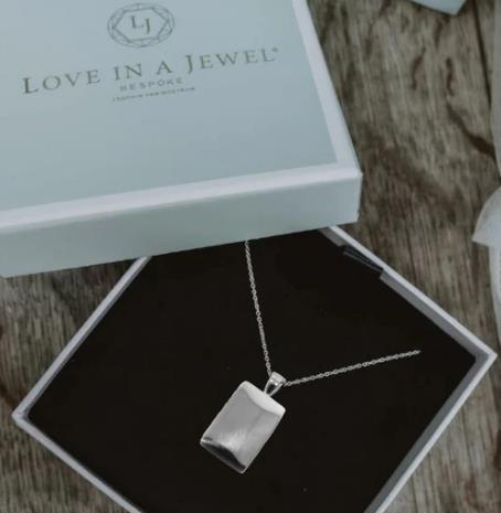 Love In A Jewel - Ingot Necklace - Plain