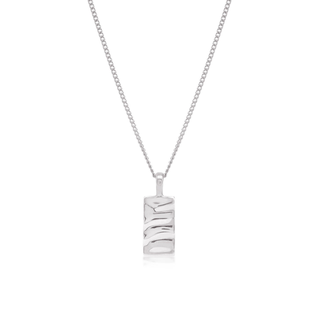 Caja Jewellery - Stg Isla Rectangle Necklace