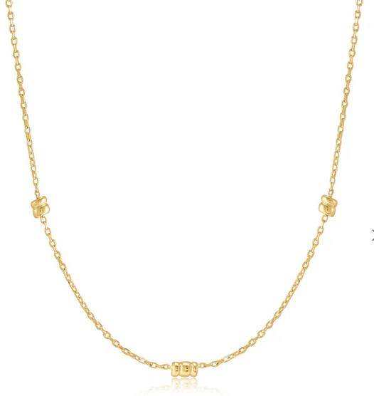 Ania Haie - Smooth Twist Chain Necklace - Gold Plated