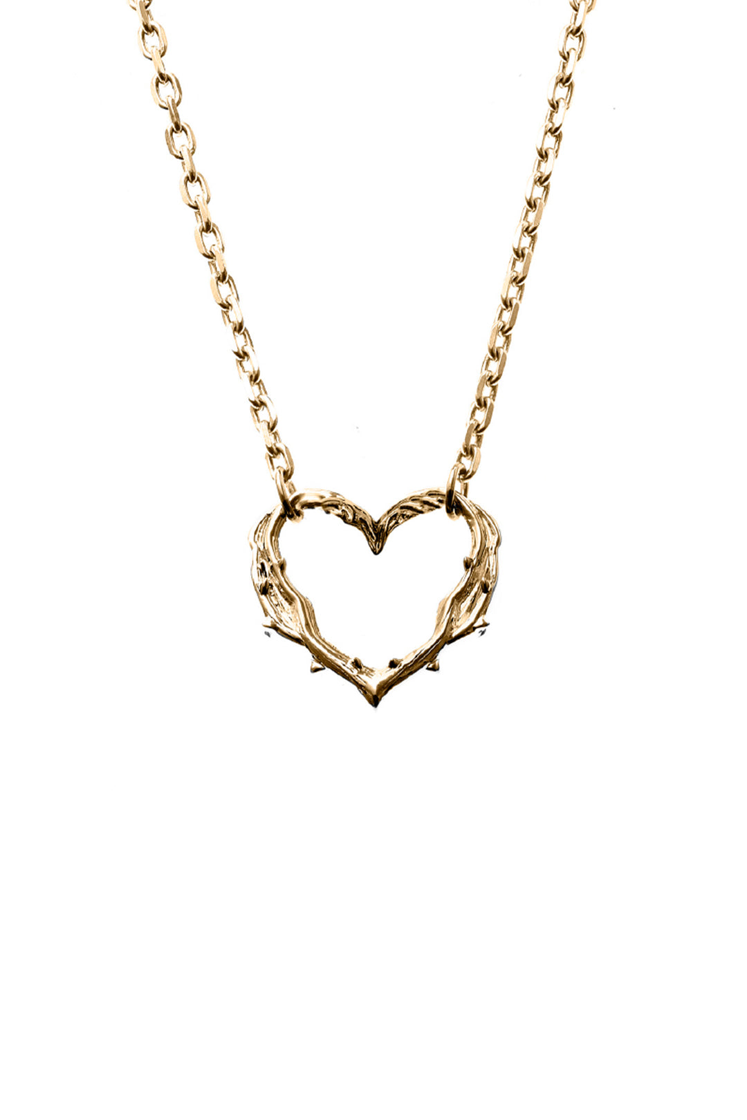 Stolen Girlfriends Club - Entwined Heart Necklace - Gold Plated