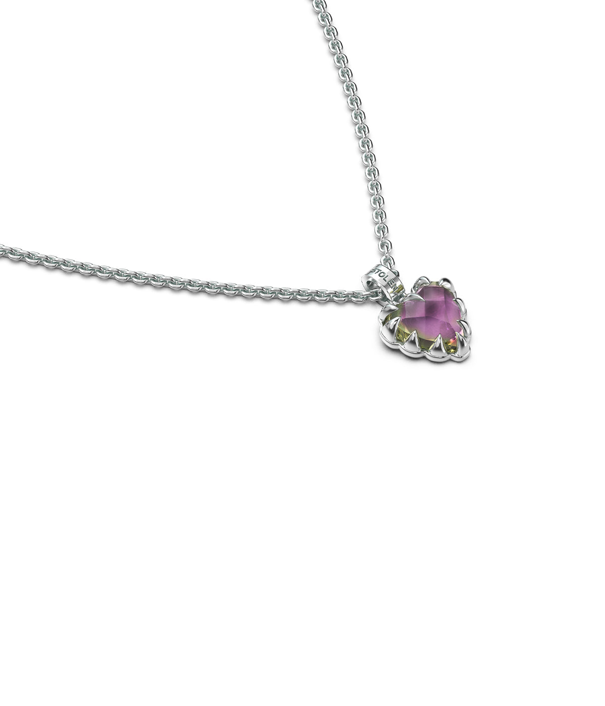 Stolen Girlfriends Club - Love Claw Necklace - Mystic Quartz