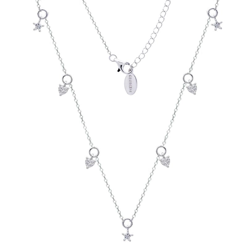 Georgini - A Christmas Journey Clara Necklace - Silver