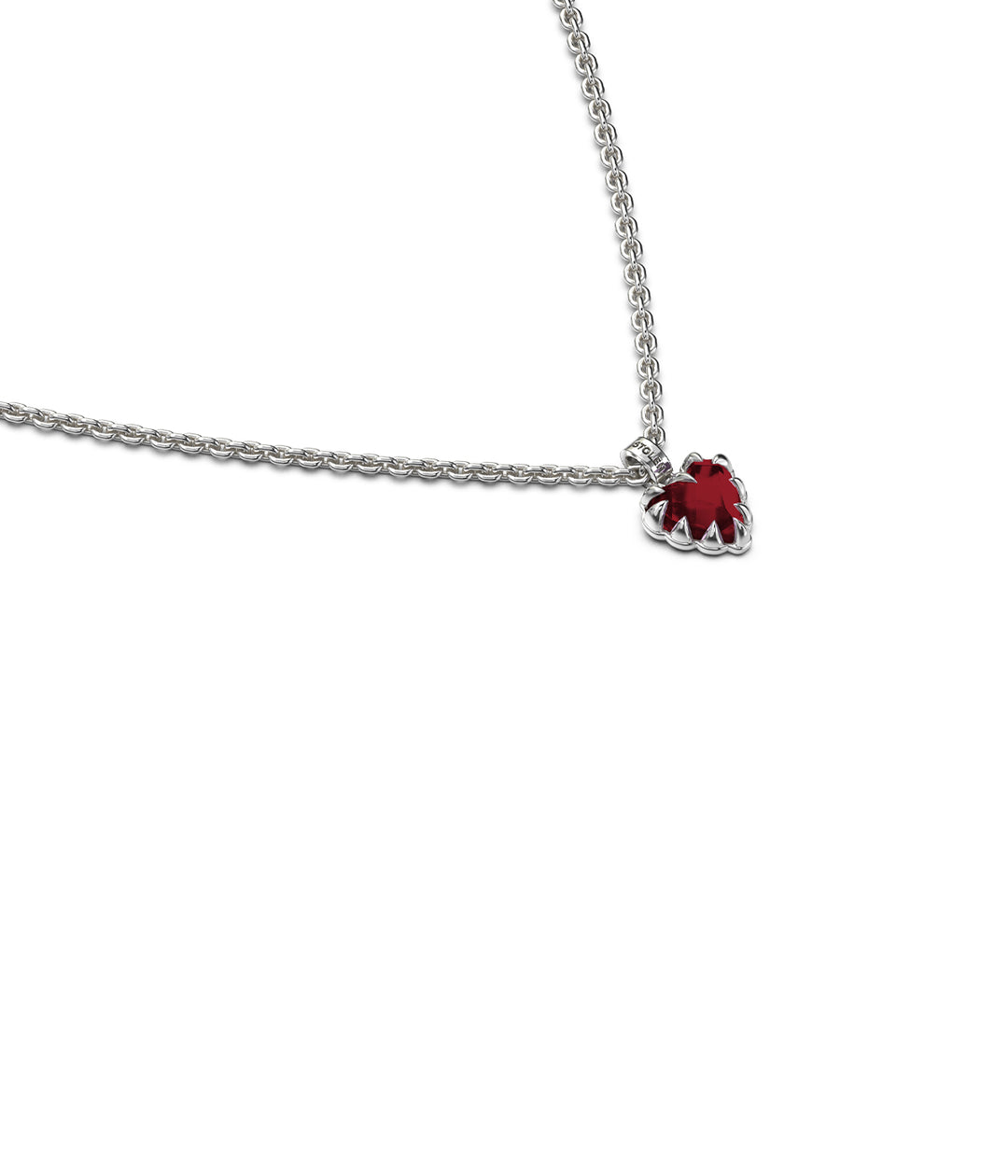 Stolen Girlfriends Club - Mini Love Claw Necklace - Garnet