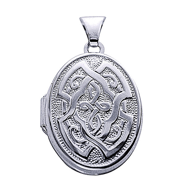 Oval Celtic Locket