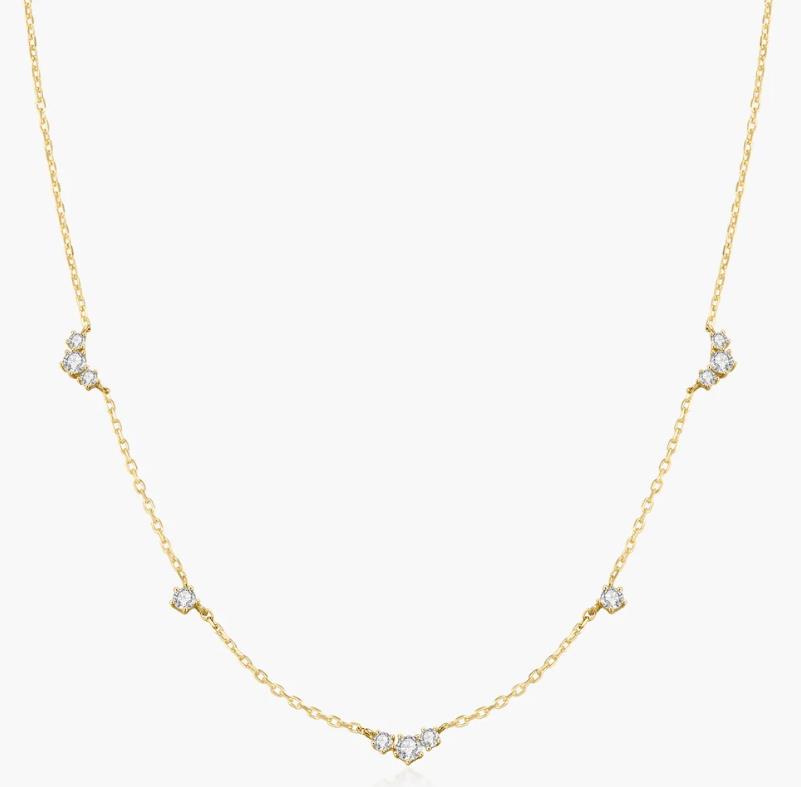 Ania Haie - Fairy Cluster & Single Station Necklace