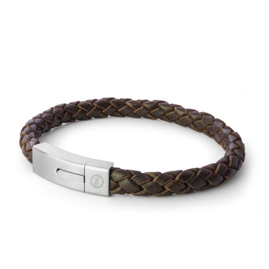 Evolve - Brown Latitude Bracelet - Steel - 20cm