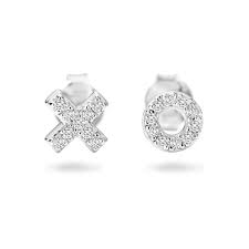 Georgini - Kiss Hug Studs - Silver