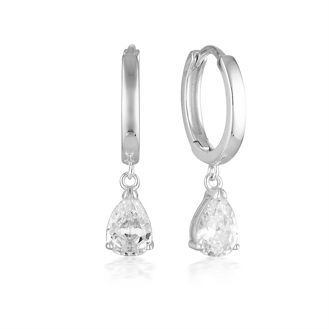 Georgini - Love Is In The Air Silver Pia Hoop