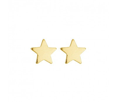 Gold Plated Star Studs